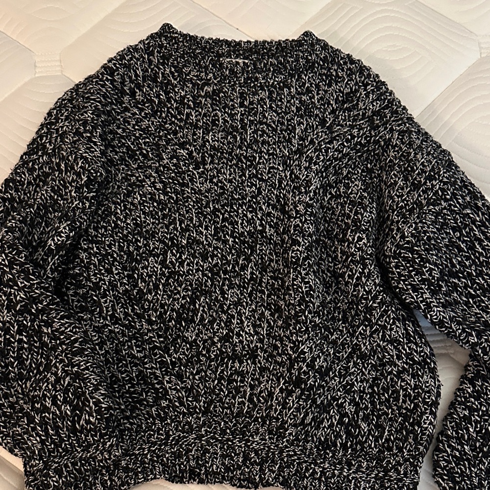 Topshop Monochrome Knit Sweater